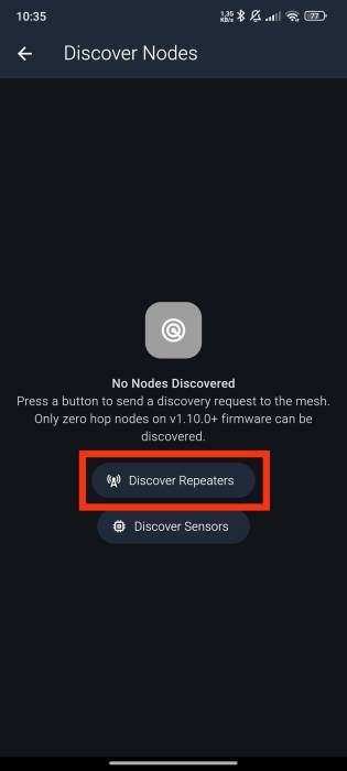 Discover Repeaters
