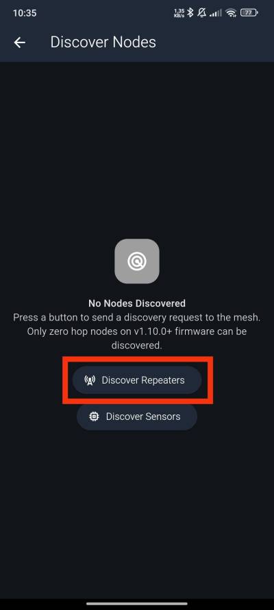 Discover Repeaters