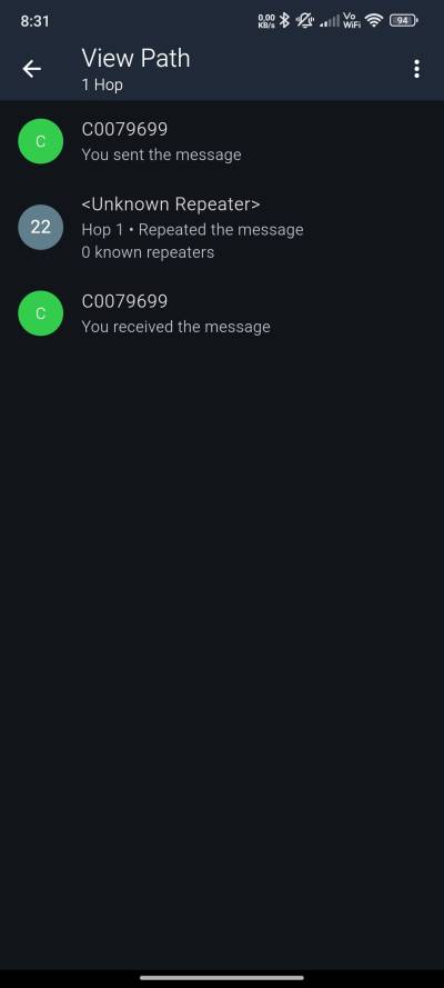 MeshCore App Channels