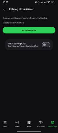 Katalog aktualisieren